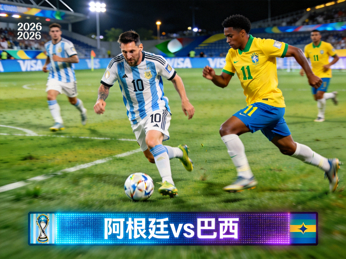 世界杯高清直播画面，2026年小组赛阿根廷对阵巴西